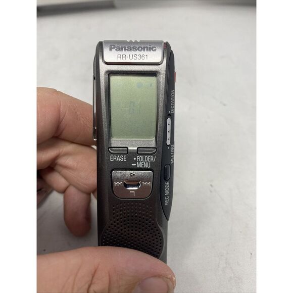 Panasonic IC recorder RR-US361 Faded Screen Works Read - Picture 2 of 6